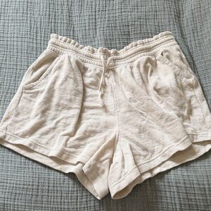 Aerie Cream Shorts